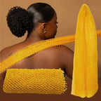 Back Exfoliating Net Sponge Stretchable 25.6 Inch Fast-Drying Nylon