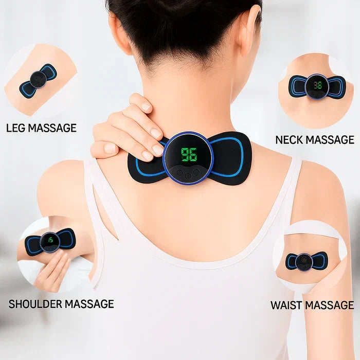 Back & Hip Massager EMS Portable USB Rechargeable