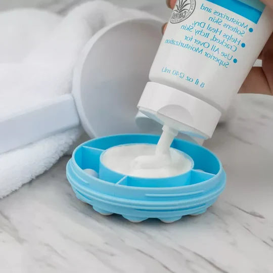 Back Lotion Applicator Long Handle Detachable Rollers