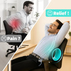 Back Roller Set 4 Wheels With 2 Yoga Blocks