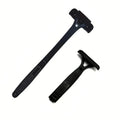 Back Shaver Extra-Long Handle Dual-Razor Stainless Steel Blades