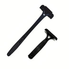 Back Shaver Extra-Long Handle Dual-Razor Stainless Steel Blades