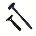 Back Shaver Extra-Long Handle Dual-Razor Stainless Steel Blades