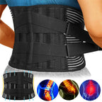 Back Support Belt 360-Degree Lumbar Support Adjustable Compression