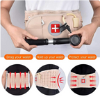 Back Support Belt Inflatable Decompression & Adjustable Strap