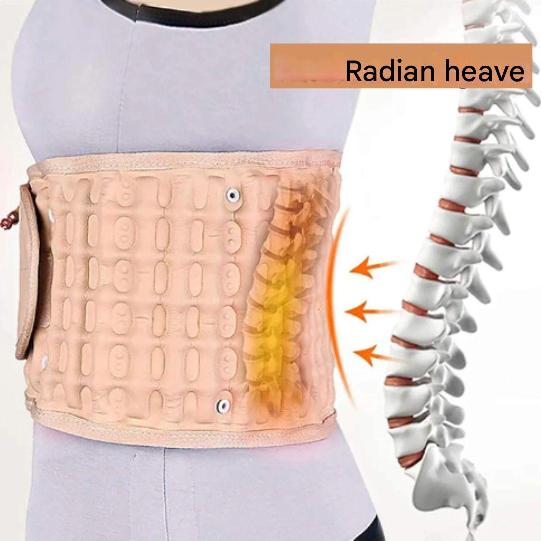 Back Support Belt Inflatable Decompression & Adjustable Strap