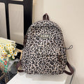 Backpack Animal Print Dual Compartments & Padded Straps