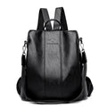 Backpack Anti-Theft Convertible PU Leather