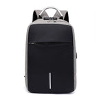 Backpack Anti-Theft Cut-Resistant & Water-Resistant USB Charging