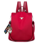Backpack Anti-Theft Hidden Back Access Water-Resistant Multi-Pocket Organizer