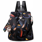 Backpack Anti-Theft Hidden Back Access Water-Resistant Multi-Pocket Organizer