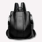 Backpack Anti-Theft Hidden Zipper PU Leather