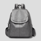 Backpack Anti-Theft Leather Concealed Zipper