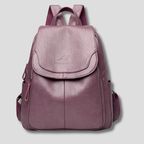 Backpack Anti-Theft Leather Concealed Zipper