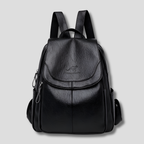 Backpack Anti-Theft Leather Concealed Zipper
