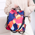 Backpack Anti-Theft Waterproof Nylon Fits 15.6 Inch Laptop
