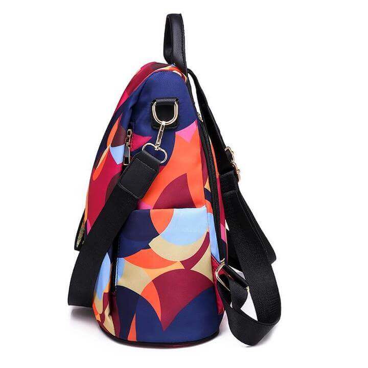Backpack Anti-Theft Waterproof Nylon Fits 15.6 Inch Laptop