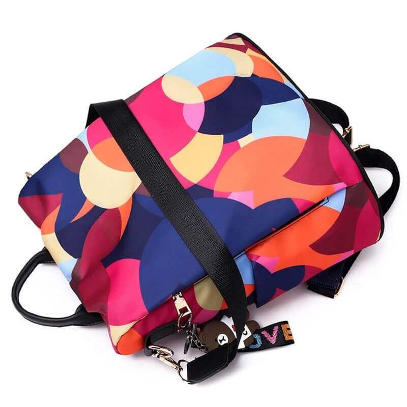 Backpack Anti-Theft Waterproof Nylon Fits 15.6 Inch Laptop