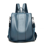 Backpack Convertible Anti-Theft Faux Leather