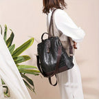 Backpack Cut-Resistant & Waterproof Hidden Zippers