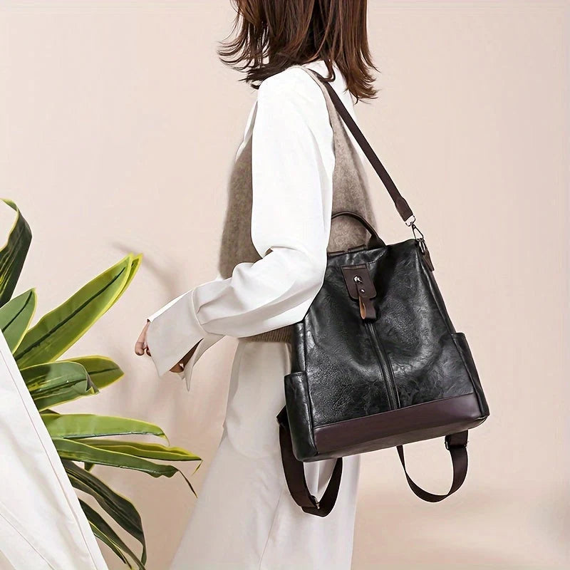 Backpack Cut-Resistant & Waterproof Hidden Zippers