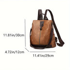 Backpack Cut-Resistant & Waterproof Hidden Zippers