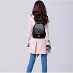 Backpack Genuine Leather Multiple Pockets & Laptop Compartment
