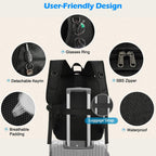 Backpack Insulated Lunch Compartment USB Charging TSA Friendly