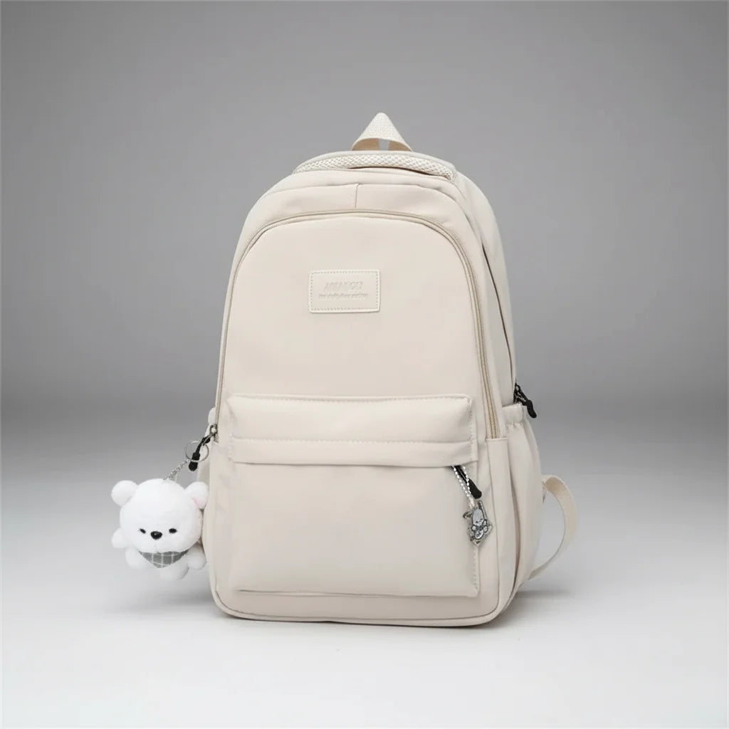 Backpack Laptop Compartment Padded Straps Durable Nylon