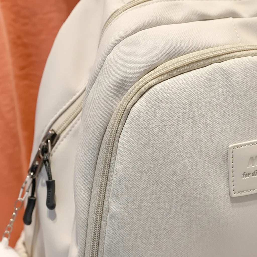 Backpack Laptop Compartment Padded Straps Durable Nylon