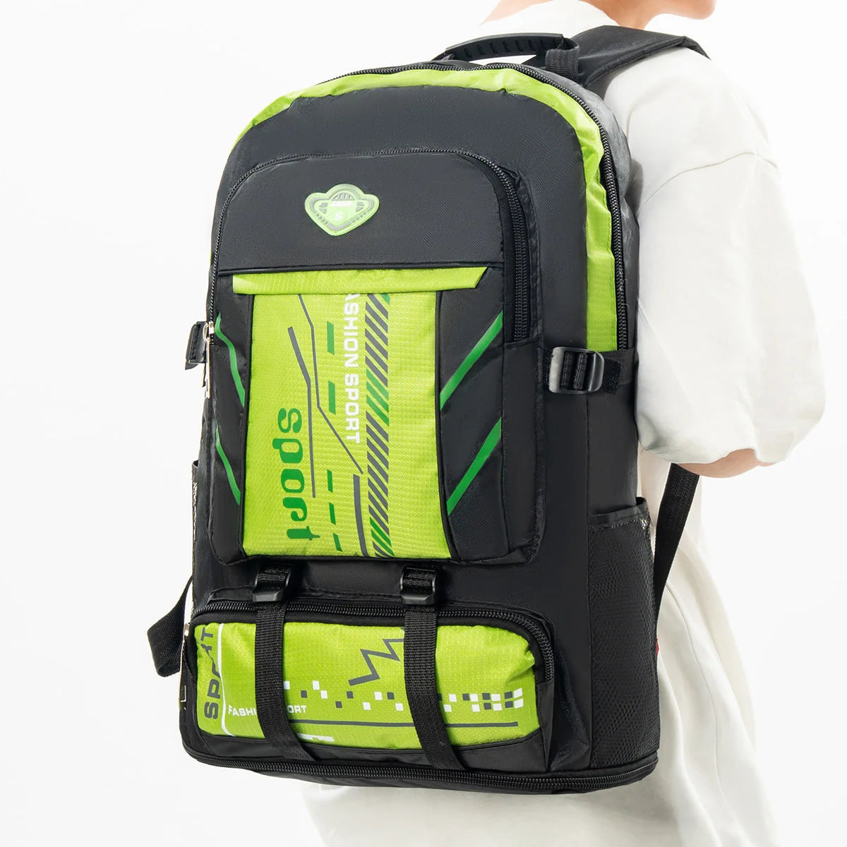 Backpack Multi-Compartment Water-Resistant Padded Straps
