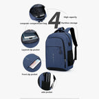 Backpack Ultra-Lightweight Waterproof Fits 15-Inch Laptop