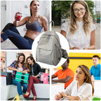 Backpack Waterproof Nylon Lightweight Multi-Compartment