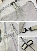 Backpack Waterproof Nylon Lightweight Multi-Compartment