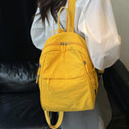 Backpack Waterproof Nylon Lightweight Multi-Compartment