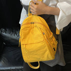 Backpack Waterproof Nylon Lightweight Multi-Compartment