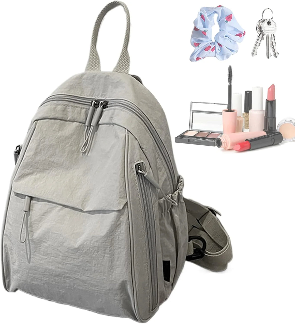 Backpack Waterproof Nylon Lightweight Multi-Compartment