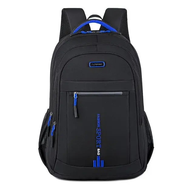 Backpack Waterproof Oxford Fits 15-Inch Laptop Ergonomic Padded Straps