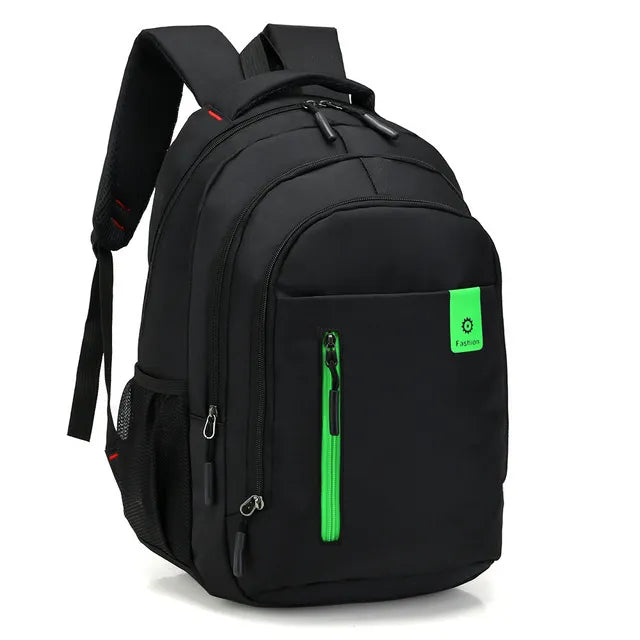 Backpack Waterproof Oxford Fits 15-Inch Laptop Ergonomic Padded Straps