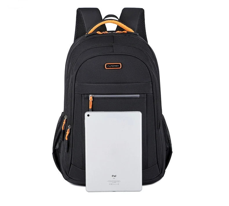 Backpack Waterproof Oxford Fits 15-Inch Laptop Ergonomic Padded Straps