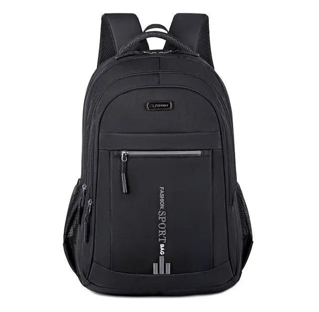 Backpack Waterproof Oxford Fits 15-Inch Laptop Ergonomic Padded Straps