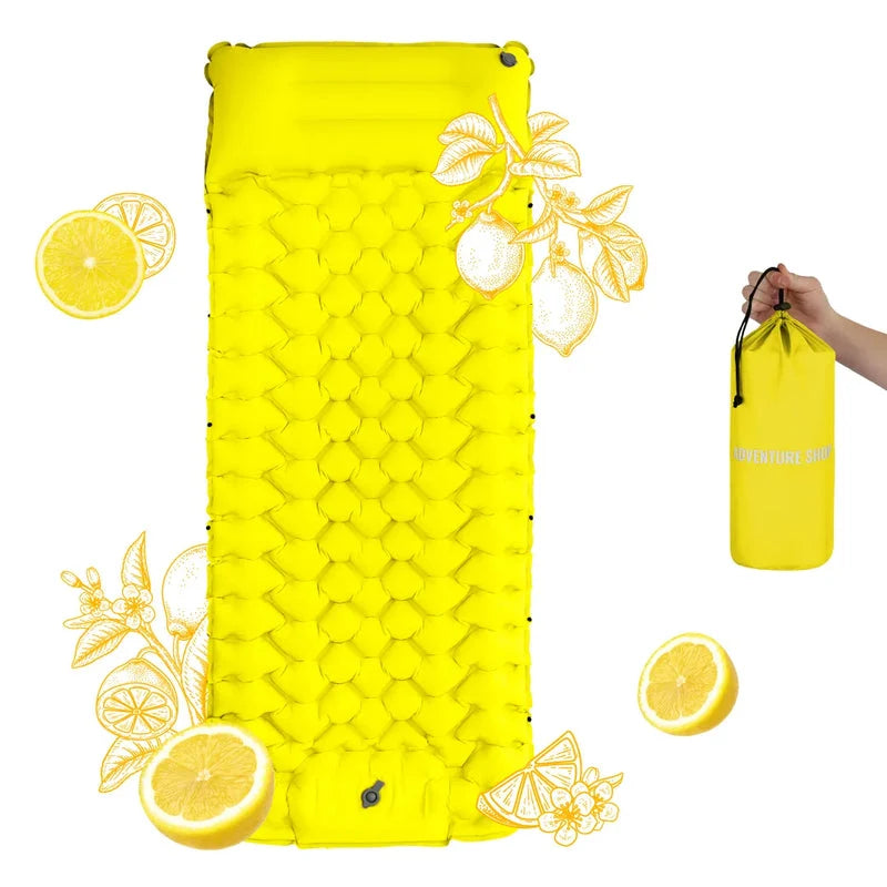 Backpacking Sleeping Pad Ultralight & Self-Inflating 8 cm Cushioning