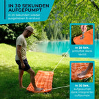 Backpacking Sleeping Pad Ultralight & Self-Inflating 8 cm Cushioning