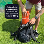 Backpacking Sleeping Pad Ultralight & Self-Inflating 8 cm Cushioning