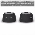 Backup Camera Wireless Hotspot Magnetic 360° Night Vision