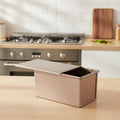 Bakeware Set 2-Piece Rose Gold Non-Stick With Lids