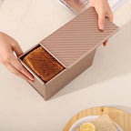 Bakeware Set 2-Piece Rose Gold Non-Stick With Lids
