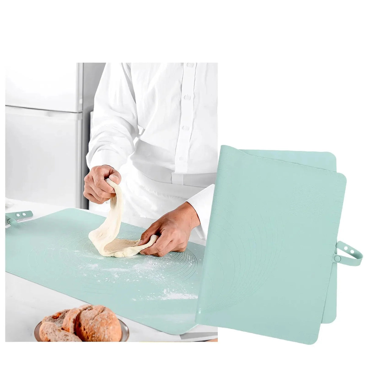 Baking Mat Food-Grade Silicone Nonstick 22 x 15 Inch