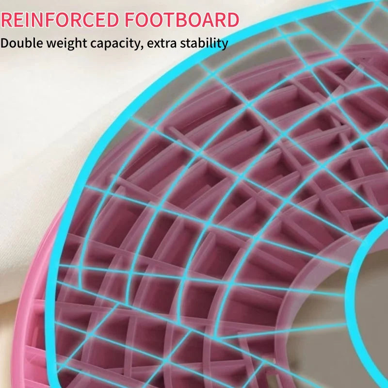 Balance Ball Removable Foam Handles & Non-Slip Platform