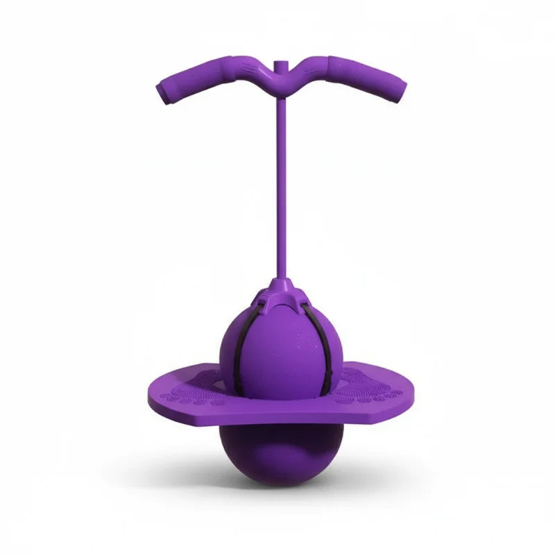 Balance Ball Removable Foam Handles & Non-Slip Platform
